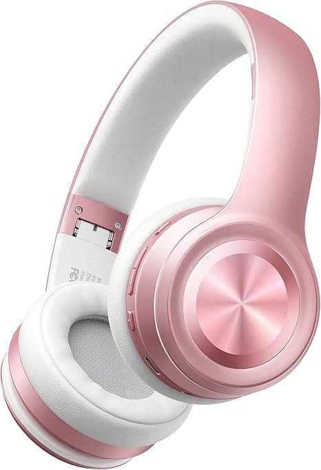 Homepage 30 Picun Solo6 Wireless Bluetooth Headphones, 5EQ Music Mode, On-Ear Headphone with Built-in Microphone, Foldable Headset with 140H Battery Life, App Control for Girls, Home, School, Travel (Khaki)